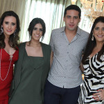 Roberta Nogueira , Natalia Nogueira , Victor Oliveira e Elisa Oliveira