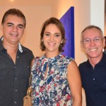 Sérgio Rodrigues,Lena Rodrigues e e Marcos Fontenele