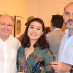Vando Figueiredo, Melissa Dionísio e Nilo Almeida