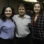 Ana Carla Carvalho , Jorge Parente e Simone Melo