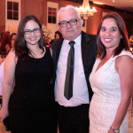Bruna Vanderlei, Alan Cardeck e Marcia Feitosa