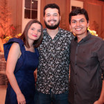 Karine Escralse,Alan Vitor e Tardele Carvalho