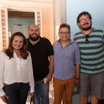 Keli Oliveira, Érico Monteiro, Carlos Zaranza e Nei Filho_