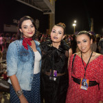 Livia Parente, Fernanda Vieira e Carlinha Fernandes
