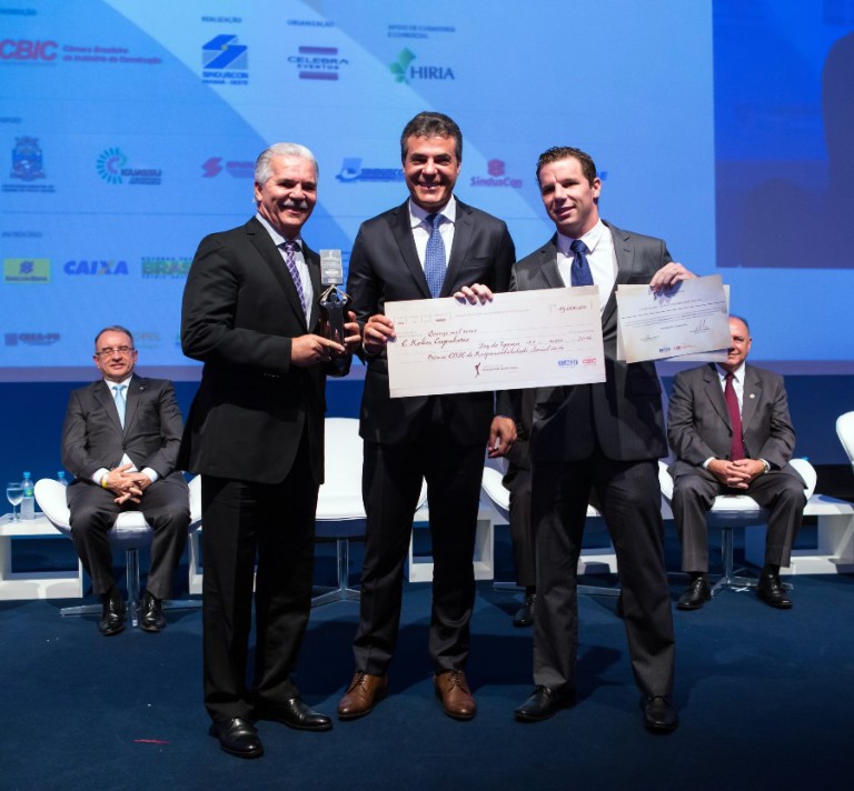 C. Rolim Engenharia é bicampeão no Prêmio CBIC de Responsabilidade Social