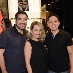 Rodrigo Portela, Lilian Porto e Cristiano Aguiar