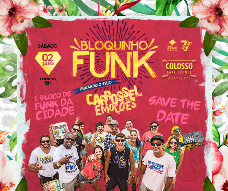 BLOQUINHO FUNK INVADE O COLOSSO LAKE LOUNGE NESSE SÁBADO