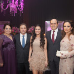 Anny, Jorge e Julya Wanderley, Izauro e Isabele Fontenele