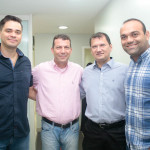 Mario Carneiro,Ricardo Cavalcante, Eduardo Pimental e Araujo Artaique