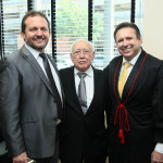 Odilon  , Ubiratan Aguiar e Domingos Filho