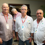 Paulo Roque Celuabar  , Nilson Ferreira e Joaquim Pinto