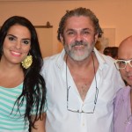 Renata Guimarães, Cláudio Cesar e Jorge Floreta