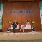 Ricardo Boechat e Isabella Martan