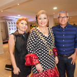 Salete Araujo, Priscila Cavalcanti e Erivan Aguiar