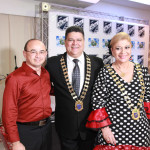 Sergio Aguiar, Colombo Cialdini e Priscila Cavalcanti