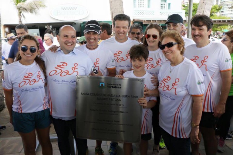 Inauguração da Faixa Compartilhada da Beira Mar