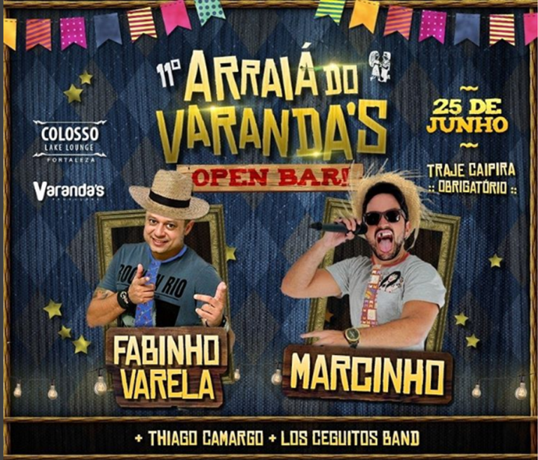 Arraiá do Varanda’s no Colosso Lake Lounge