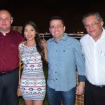 Aurivan Lima, Larissa Arruda, Ricardo Lima e Fernando Castro