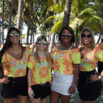 Carol Moreira, Camila Saraiva, Ana Paula e Camila Pereira