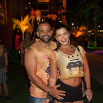 Claudio Ribeiro e Natana Alves