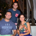 Dlano Torres, Álvaro Neponusseno e  Bruna Mello