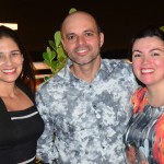 Klavidia Campelo, Fernando Medeiros e Daniela Costa