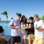 Marcelo Eugenio, Renata e Regina Costa, Adriano Josino