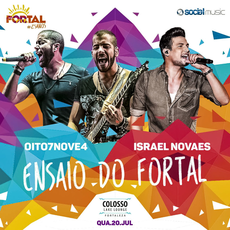 Festa ENSAIO DO FORTAL no Colosso Lake Lounge