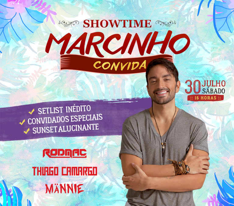 Showtime com Marcinho no Colosso Lake Lounge!