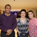 Valdezio Silva, Maria de Fatima e Renata Brandão