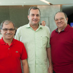 Afonso Monteiro, Kalil Otoch e Antonio Oliveira