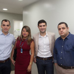 Carlos Henrique, Renata Espindola, Rafael Fioroto e Felipe Ponte