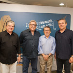Chico Esteves, Fred Fernandes, Vanildo Marcelo e Eulalio Costa