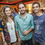 Clara Ferreira , Caio Farias e Natanael Lima