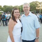 Eveline Brandão e Roger Barreto