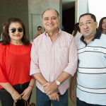 Fatima Conrrado, Rosembergue Pires e Silvio Luz