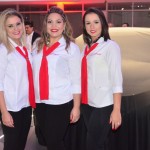Tissiana Fontenele, Melina Serqueira e Dilauba Lima