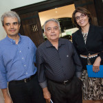 Cleiton Aguiar , Claudio Leitão e Viviane Arrais