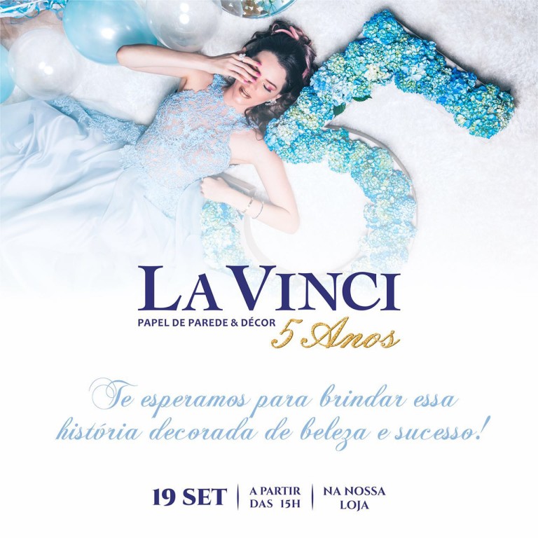 Aniversário de 5 anos da La Vinci Papel de Parede