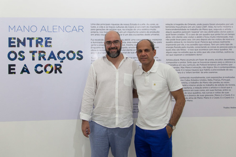 Exposição entre os Traços e a Cor de Mano Alencar
