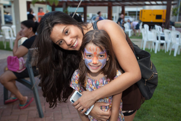Sábado de diversão para toda a família