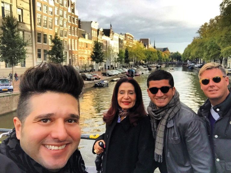 Pedro Gurjão aproveita férias na Europa