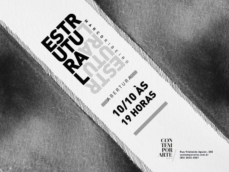 A exposição individual de Marco Ribeiro reúne trabalhos inéditos em pintura, desenho e escultura do artista.