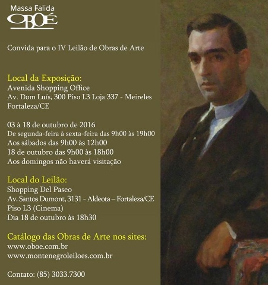 IV Leilão de Obras de Arte no Shopping Del Paseo.