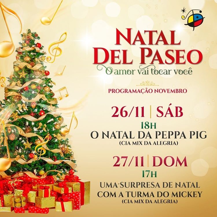 Programação Infantil no Shopping Delpaseo
