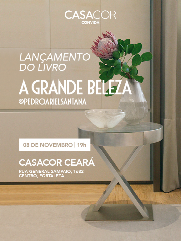 Lançamento do Livro A Grande Beleza de Pedro Ariel