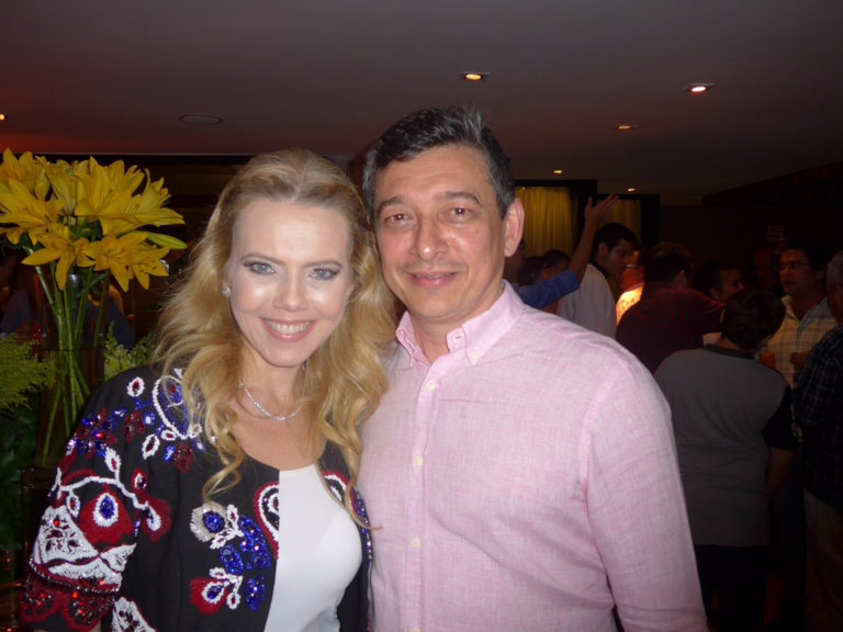 Branca e Racine Mourão vão celebrar as bodas de prata