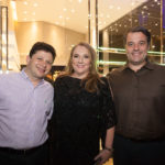 Eugenio Gipone, Luiziane Fernandes e Rodrigo Vicentine