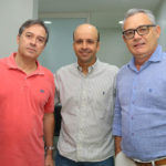 Pedro Saboia, Ricardo Montenegro e Edson Barbosa