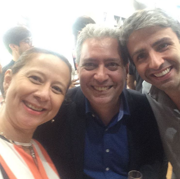 Silvana Fujita esteve presente na inauguração da iOne